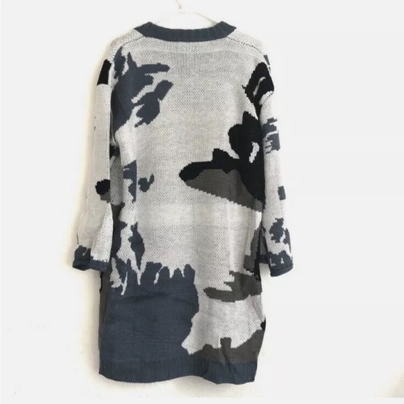 POL abstract Patterned Cardigan - Picture 5 of 8